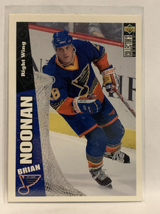 #232 Brian Noonan St Louis Blues 1996-97 Upper Deck Collector's Choice Hockey Card