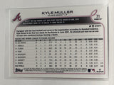 #71 Kyle Muller Rookie Atlanta Braves 2022 Topps Opening Day Baseball Card