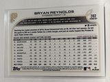 #202 Bryan Reynolds Pittsburgh Pirates 2022 Topps Opening Day Baseball Card