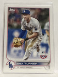#74 Trea Turner Los Angeles Dodgers 2022 Topps Opening Day Baseball Card