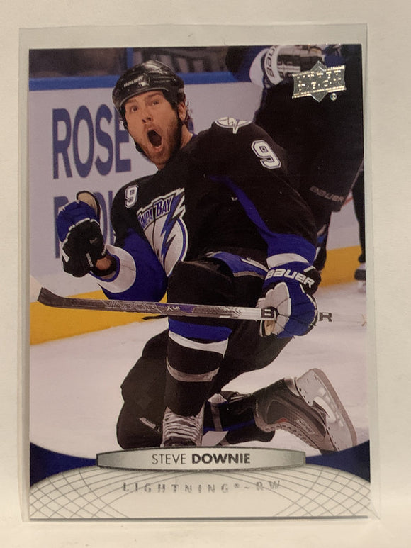 #31 Steve Downie Tampa Bay Lightning 2011-12 Upper Deck Series One Hockey Card