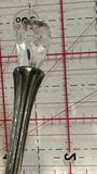 Clear Crystal Gem Souvenir Spoon