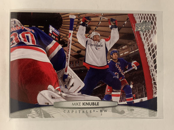 #9 Mike Knuble Washington Capitals 2011-12 Upper Deck Series One Hockey Card