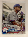 #254 Adrian Beltre Texas Rangers 2018 Topps Series One  Baseball Card MLB
