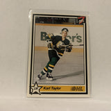 #319 Karl Taylor North Bay Centennials   1991-92 7th Inning Stretch Hockey  Card A1B