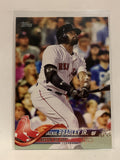 #270 Jackie Bradley Jr Boston Red Sox 2018 Topps Series One  Baseball Card MLB