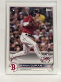 #148 Jarren Duran Rookie Boston Red Sox 2022 Topps Opening Day Baseball Card