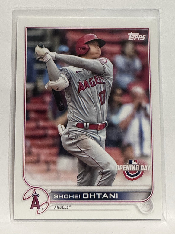 #1 Shohei Ohtani Los Angeles Angels 2022 Topps Opening Day Baseball Card