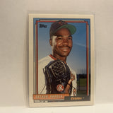 #771 Arthur Rhodes Baltimore Orioles 1992 Topps  Baseball Card HE