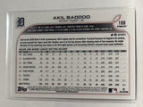 #188 Akil Baddoo Detroit Tigers 2022 Topps Opening Day Baseball Card