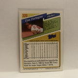 #320 Tim Fortugno Los Angeles Angels 1993 Topps  Baseball Card HF