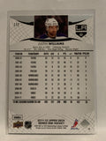 #117 Justin Williams Los Angeles Kings 2011-12 Upper Deck Series One Hockey Card