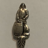 Fisherman Barrel Collectable Souvenir Spoon CR