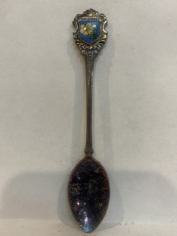 Vancouver BC Dogwood Flower British Columbia Souvenir Spoon
