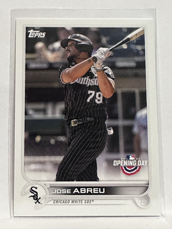 #194 Jose Abreu Chicago White Sox 2022 Topps Opening Day Baseball Card