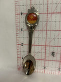 Athabasca Alberta Rose Canada Souvenir Spoon