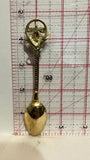 Aloha Hawaii Orchid Flower Souvenir Spoon
