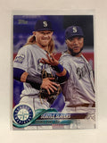 #205 Seattle Slayers Seattle Mariners 2018 Topps Series One  Baseball Card MLB