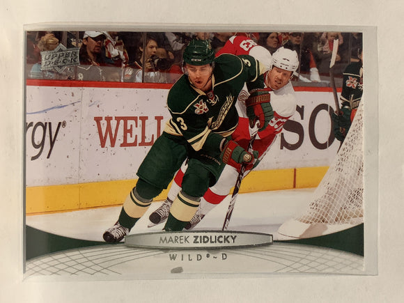 #112 Marek Zidlicky Minnesota Wild 2011-12 Upper Deck Series One Hockey Card