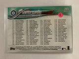 #205 Seattle Slayers Seattle Mariners 2018 Topps Series One  Baseball Card MLB