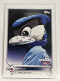 #M-23 Mascot Toronto Blue Jays 2022 Topps Opening Day Baseball Card