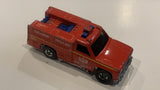 Red Emergency Unit Truck Hot Wheels Toy Diecast Car
