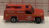 Red Emergency Unit Truck Hot Wheels Toy Diecast Car
