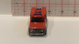Red Emergency Unit Truck Hot Wheels Toy Diecast Car