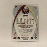 #37 Shane Doan Phoenix Coyotes  Mcdonalds 2008-09 Upper Deck Hockey  Card A1C