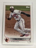 #201 Cedric Mullins Baltimore Orioles 2022 Topps Opening Day Baseball Card