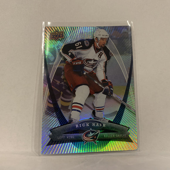#15 Rick Nash Columbus Blue Jackets  Mcdonalds 2008-09 Upper Deck Hockey  Card A1C