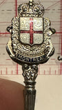 Montreal Crest Emblem Quebec Souvenir Spoon