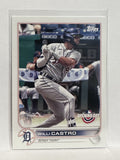 #73 Willi Castro Detroit Tigers 2022 Topps Opening Day Baseball Card