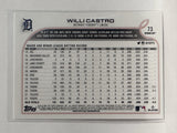 #73 Willi Castro Detroit Tigers 2022 Topps Opening Day Baseball Card