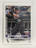 #159 Andrew Vaughn Future Stars Chicago White Sox 2022 Topps Opening Day Baseball Card