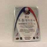 #31 Marc Staal New York Rangers  Mcdonalds 2008-09 Upper Deck Hockey  Card A1C