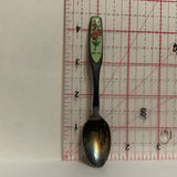April Flower Sweet Pea Collectable Souvenir Spoon CS