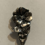 Calgary Alberta Wild Rose Flower Collectable Souvenir Spoon CS