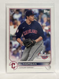 #170 Eli Morgan Rookie Cleveland Guardians 2022 Topps Opening Day Baseball Card