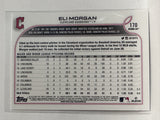 #170 Eli Morgan Rookie Cleveland Guardians 2022 Topps Opening Day Baseball Card