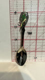 Costa Rica Green Parrot Souvenir Spoon