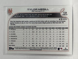 #134 Tylor Megill Rookie New York Mets 2022 Topps Opening Day Baseball Card
