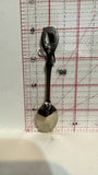 Costa Rica Green Parrot Souvenir Spoon