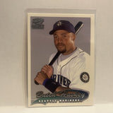 #218 Butch Huskey  Seattle Mariners 1999 Pacific Paramount Baseball Card HG