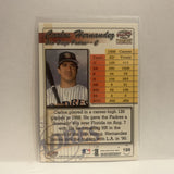 #199 Carlos Hernandez San Diego Padres 1999 Pacific Paramount Baseball Card HG