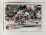 #112 John Means Baltimore Orioles 2022 Topps Opening Day Baseball Card