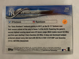 #286 New York Yankees Team Card 2018 Topps Series One  Baseball Card MLB