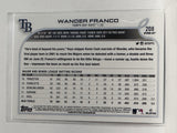 #208 Wander Franco Rookie All Stars Tampa Bay Rays 2022 Topps Opening Day Baseball Card