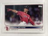 #213 Rafael Devers Boston Red Sox 2022 Topps Opening Day Baseball Card
