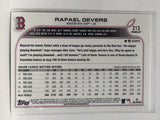 #213 Rafael Devers Boston Red Sox 2022 Topps Opening Day Baseball Card